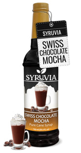 SYRUVIA frente del envase mostrando capacidad y diseño atractivo