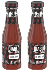 Taco Bill vista frontal de la botella mostrando etiqueta y diseño, práctico para servir
