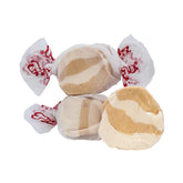 Taffy Town frontal del paquete Peanut Butter mostrando 2.5 lb y sello gourmet