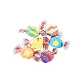 Taffy Town frontal del empaque de 5 lb mostrando colores tropicales y variedad