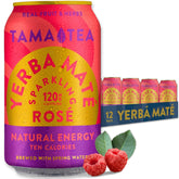 Tama Tea vista frontal de la lata mostrando diseño y beneficio refrescante