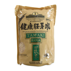 Tamaki Haiga frente del paquete mostrando 2 kg y ventaja de almacenamiento