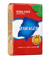 Taragüi paquete frontal 1 kg mostrando diseño y tamaño