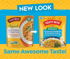 TASTY BITE paquete dentro de microondas listo en 60 segundos para comida rápida