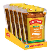 TASTY BITE bolsa frontal mostrando etiqueta y beneficios listos en minutos