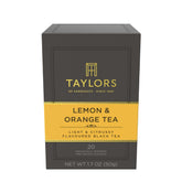 Taylors of Harrogate frente del empaque mostrando 6 cajas y beneficio conveniencia