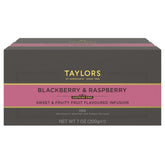 Taylors of Harrogate empaque frontal mostrando 100 bolsitas y beneficio conveniencia