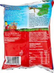 Tayto primer plano de textura crujiente y láminas, Tayto garantiza crocancia