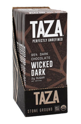 Taza Chocolate vista frontal del empaque que destaca origen y diseño