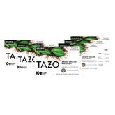 TAZO caja frontal mostrando 10 cápsulas y conveniencia