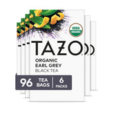 TAZO paquete frontal mostrando las seis cajas y diseño atractivo