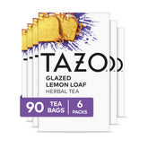 TAZO empaque frontal mostrando pack de seis cajas y ventaja de cantidad