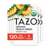 TAZO embalaje frontal mostrando 6 cajas, ideal para abastecer despensa