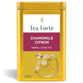 Tea Forte lata frontal mostrando diseño y frescura