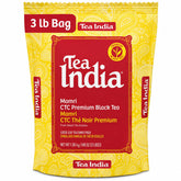 Tea India frente del empaque mostrando 3 lb y aroma consistente