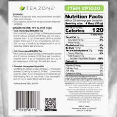 TEA ZONE batido de melón servido con espuma, resultado cremoso y apetecible