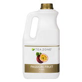 TEA ZONE botella frontal mostrando etiqueta y tamaño práctico