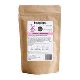 teapigs envase frontal mostrando regaliz y menta, claridad de marca y beneficio visual