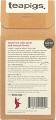 teapigs bolsita individual de Tea Chai lista para infusionar, facilidad