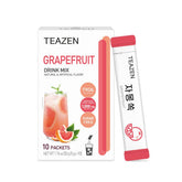 TEAZEN frente del empaque mostrando 10 sobres y diseño atractivo