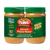 Teddie frasco frontal mostrando etiqueta clara y beneficio natural
