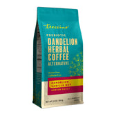 Teeccino frente del empaque mostrando el producto y beneficios