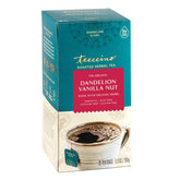 Teeccino empaque frontal mostrando diseño y beneficios claros