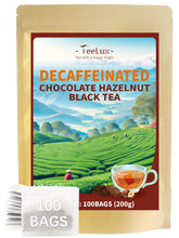 TeeLux envase frontal mostrando 100 bolsitas y beneficios de sabor