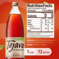 Etiqueta Tejava con certificados y origen que transmite confianza y calidad