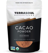 Terrasoul Superfoods empaque frontal mostrando 1 lb y beneficios