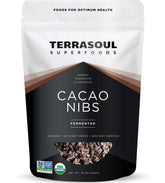 Terrasoul Superfoods paquete frontal mostrando las dos bolsas y el contenido