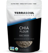 Terrasoul Superfoods frente del paquete mostrando la etiqueta y beneficio práctico
