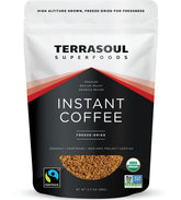 Terrasoul Superfoods frente del empaque mostrando conveniencia y frescura