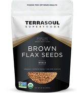 Terrasoul Superfoods paquete frontal 2 lb mostrando sello orgánico, comodidad de compra