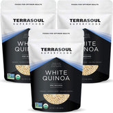 Terrasoul Superfoods paquete frente mostrando 6 libras y beneficios de uso