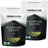 Terrasoul Superfoods empaque frontal de 4 libras con pepitas orgánicas, ahorro por cantidad