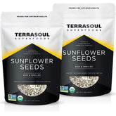 Terrasoul Superfoods bolsa frontal del producto mostrando logotipo y peso, ideal para compras a granel