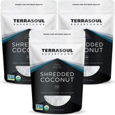Terrasoul Superfoods frente del paquete mostrando el formato de 3 bolsas