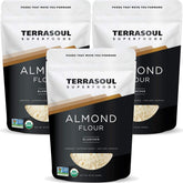 Terrasoul Superfoods paquete frontal mostrando etiqueta orgánica y beneficios