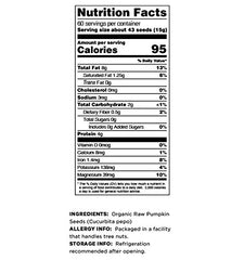 Terrasoul Superfoods pepitas espolvoreadas en ensalada para crujiente sin sal añadida