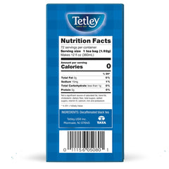 Tetley bolsita de té encuadre cercano que facilita infusión rápida