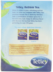 Tetley masala taza servida con vapor — Tetley aporta aroma y calidez inmediata