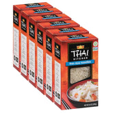 Thai Kitchen empaque frontal mostrando fideos finos y sin gluten