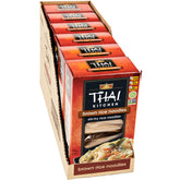Thai Kitchen presentación frontal del paquete con información sin gluten y tamaño