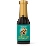 The Ginger People botella frontal mostrando etiqueta y uso culinario