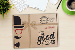 The Good Grocer primer plano de textura crujiente que resalta calidad