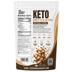 THE GRANOLA BAKERY primer plano de clusters crujientes y textura
