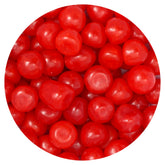 THE HAMPTON CANDY COMPANY bolsa frontal de Cherry Sours, vista del empaque a granel que facilita reposición
