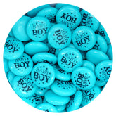 THE HAMPTON CANDY COMPANY bolsa frontal mostrando color azul y cantidad