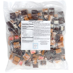 THE HAMPTON CANDY COMPANY primer plano textura cremosa del caramelo que destaca su suavidad